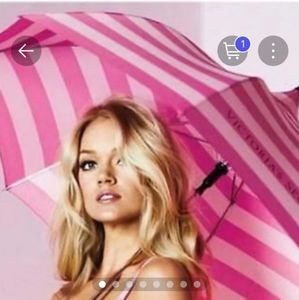 Victoria's Secret Bold Pink Umbrella